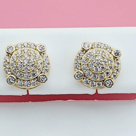 "925 Sterling Silver Cubic Zirconia Earrings, U19254620 - Picture 8 of 11